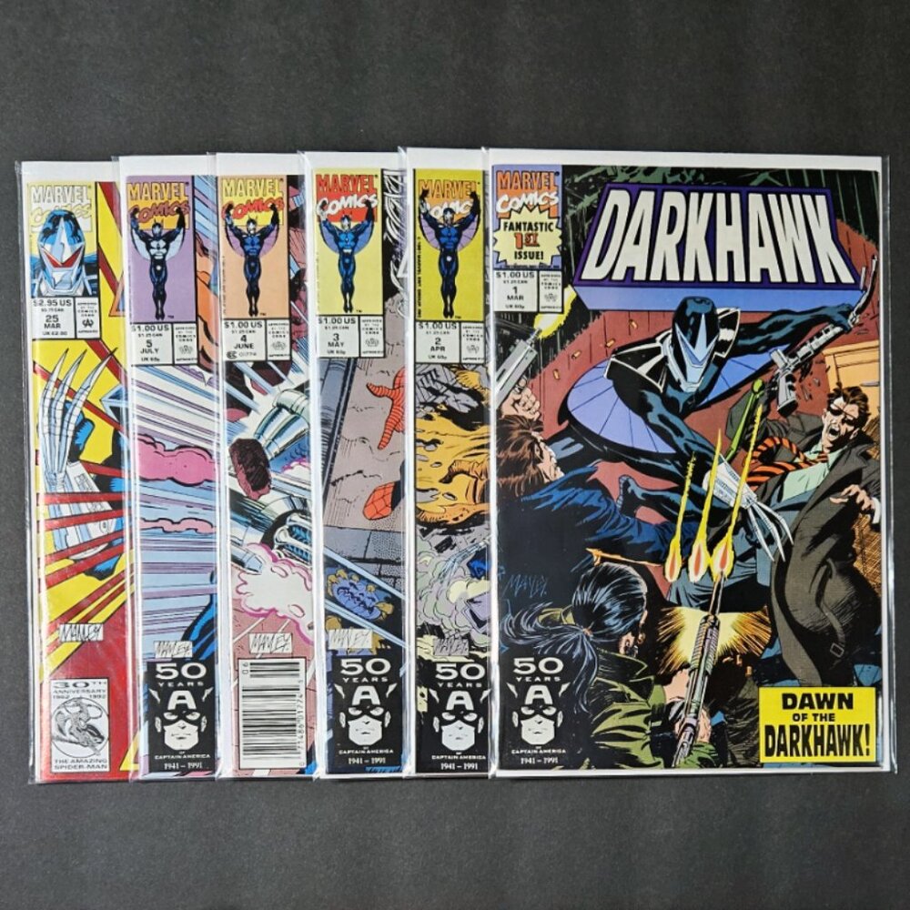 Darkhawk #1-5 & #25 Vol. 1 (1991)